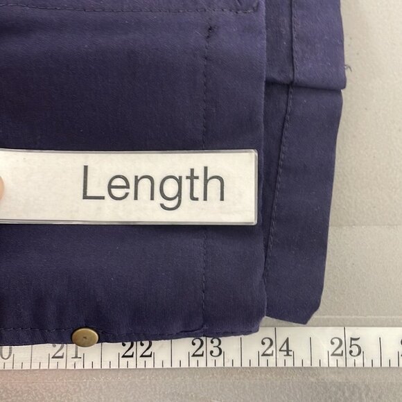 Live a Little Fisherman's Utility Jacket NWT Rolled Sleeves Zip Collar Purple XL - Picture 14 of 17